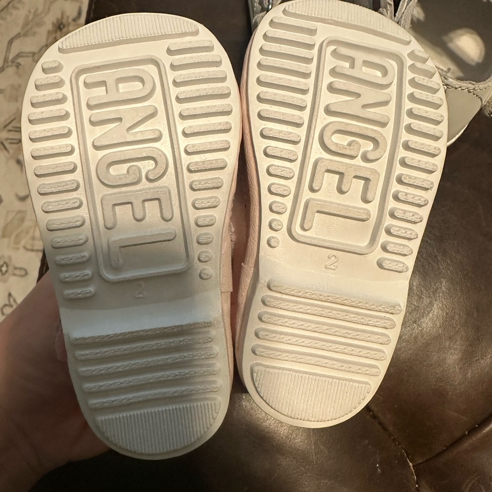 Pink Baby Angel Shoes - Picture 3 of 3